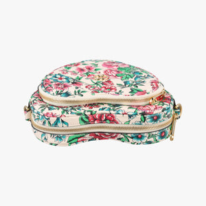 Vintage Gucci GG Marmont Flower Print Heart Multicolour Leather 740355 shoulderbag | stylenewstar
