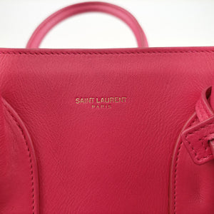 Vintage Yves Saint Laurent SAC DE JOUR Rose Leather 324823 handbag | stylenewstar