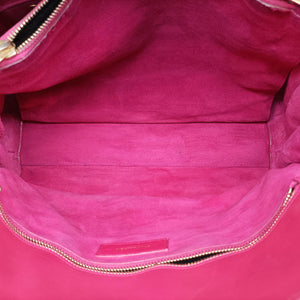 Vintage Yves Saint Laurent SAC DE JOUR Rose Leather 324823 handbag | stylenewstar