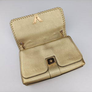 Pre-owned Louis Vuitton Very Chain Golden Leather M43202 shoulderbag | stylenewstar