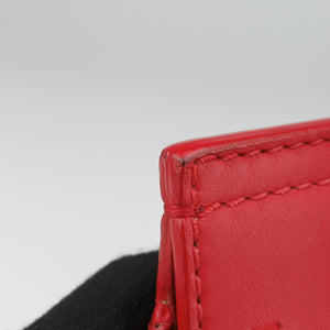 Secondhand VERSACE Palazzo Empire Red Leather shoulderbag | stylenewstar