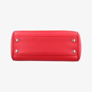 Secondhand VERSACE Palazzo Empire Red Leather shoulderbag | stylenewstar