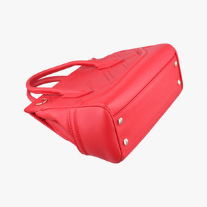 Secondhand VERSACE Palazzo Empire Red Leather shoulderbag | stylenewstar