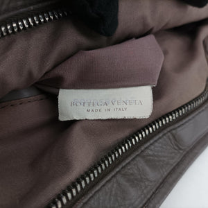 Secondhand Bottega Veneta Intrecciato Brown lambskin handbag | stylenewstar