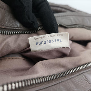 Secondhand Bottega Veneta Intrecciato Brown lambskin handbag | stylenewstar