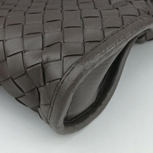 Secondhand Bottega Veneta Intrecciato Brown lambskin handbag | stylenewstar