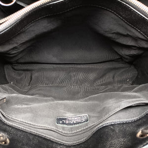 Pre-owned Chanel Matelasse Cocomark GST Black caviar skin A20995 shoulderbag | stylenewstar