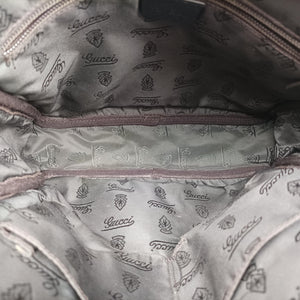 Pre-owned Gucci GG Imprime Messenger Black Leather 201448 shoulderbag | stylenewstar