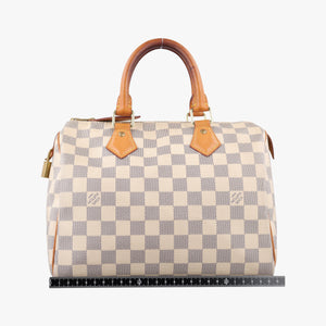 Vintage Louis Vuitton Speedy 25 AZUR Damier Canvas N41534 handbag | stylenewstar