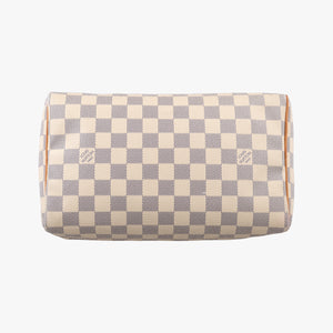 Vintage Louis Vuitton Speedy 25 AZUR Damier Canvas N41534 handbag | stylenewstar