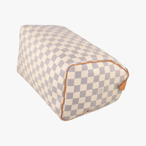 Vintage Louis Vuitton Speedy 25 AZUR Damier Canvas N41534 handbag | stylenewstar