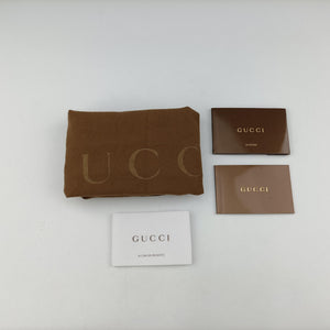 Pre-owned Gucci GG Pattern Trophy Beige × Ivory Leather×Canvas 189825 handbag | stylenewstar