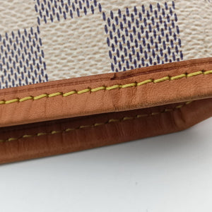 Pre-owned Louis Vuitton NEVERFULL GM Azur Damier Canvas N51108 handbag | stylenewstar