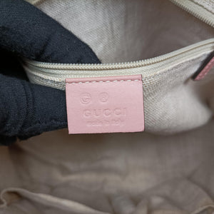 Pre-owned Gucci Microguccissima Pink Leather 449663 handbag | stylenewstar