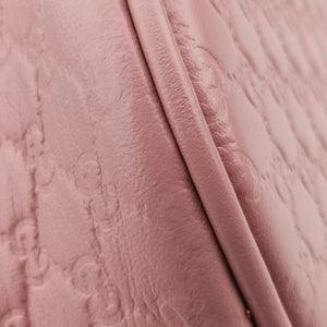 Pre-owned Gucci Microguccissima Pink Leather 449663 handbag | stylenewstar