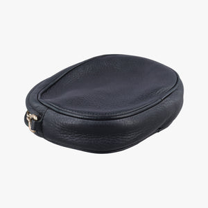 Pre-owned Gucci Soho Black Leather 353965 shoulderbag | stylenewstar