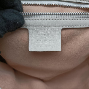 Pre-owned Gucci GG Marmont Blue Leather 443497 shoulderbag | stylenewstar