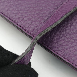 Pre-owned Gucci Broadway Purple Leather 283061 shoulderbag | stylenewstar