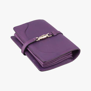 Pre-owned Gucci Broadway Purple Leather 283061 shoulderbag | stylenewstar
