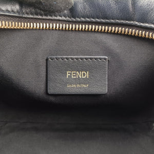 Vintage Fendi Cam Camera Brown x Black Leather 8BS019 shoulderbag | stylenewstar
