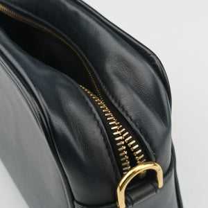 Vintage Fendi Cam Camera Brown x Black Leather 8BS019 shoulderbag | stylenewstar