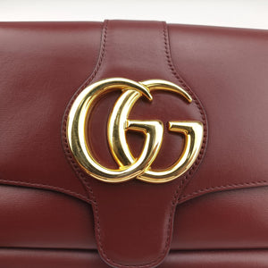 Secondhand Gucci Arli Burgundy Leather 550129 shoulderbag | stylenewstar