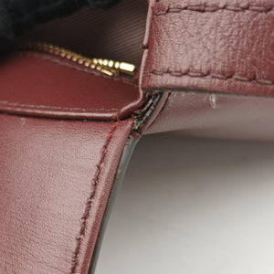 Secondhand Gucci Arli Burgundy Leather 550129 shoulderbag | stylenewstar