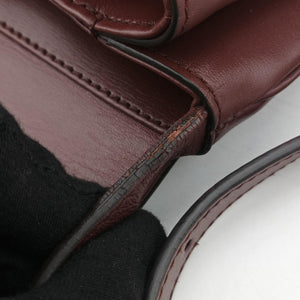 Secondhand Gucci Arli Burgundy Leather 550129 shoulderbag | stylenewstar