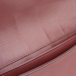 Secondhand Gucci Arli Burgundy Leather 550129 shoulderbag | stylenewstar