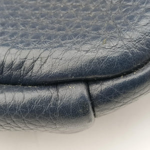Vintage Fendi Pecan AMOR Logo Navy Leather 7VA446 bum bag/waist bag | stylenewstar