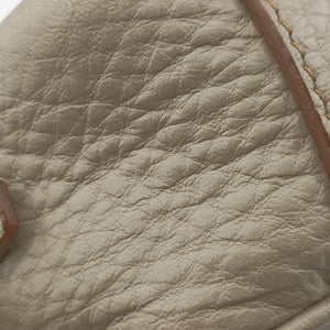 Pre-owned Prada VITELLO PHENIX camera bag Beige Leather 1N1674 shoulderbag | stylenewstar