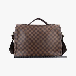 Pre-owned Louis Vuitton BROADWAY EBENE Damier Canvas N42270 shoulderbag | stylenewstar