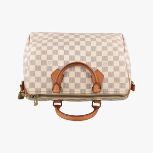 Pre-owned Louis Vuitton Speedy 30 AZUR Damier Canvas N41533 handbag | stylenewstar