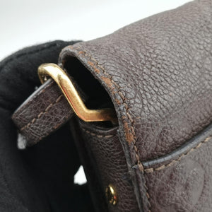Pre-owned Louis Vuitton Fascinante Brown Monogram Empreinte M94226 shoulderbag | stylenewstar