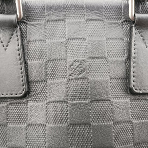 Vintage Louis Vuitton Porte Documents Jour Noir Damier Graphite N48224 shoulderbag | stylenewstar