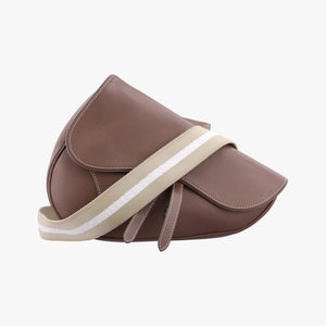 Pre-owned Christian Dior Saddle Brown Leather bum bag/waist bag | stylenewstar