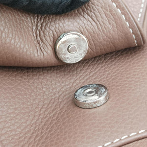 Pre-owned Christian Dior Saddle Brown Leather bum bag/waist bag | stylenewstar
