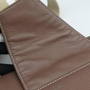 Pre-owned Christian Dior Saddle Brown Leather bum bag/waist bag | stylenewstar