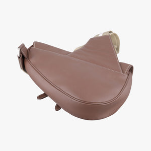 Pre-owned Christian Dior Saddle Brown Leather bum bag/waist bag | stylenewstar