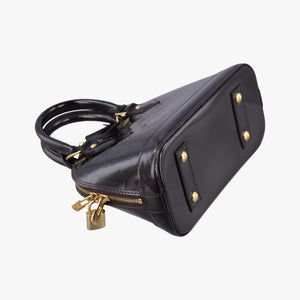 Secondhand Louis Vuitton Alma BB Amarante Vernis M91678 shoulderbag | stylenewstar