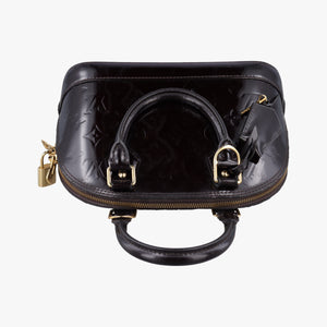 Secondhand Louis Vuitton Alma BB Amarante Vernis M91678 shoulderbag | stylenewstar