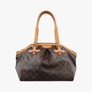 Pre-owned Louis Vuitton TIVOLI GM Brown Monogram Canvas M40144 handbag | stylenewstar