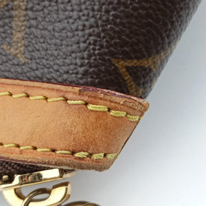 Pre-owned Louis Vuitton TIVOLI GM Brown Monogram Canvas M40144 handbag | stylenewstar