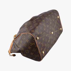 Pre-owned Louis Vuitton TIVOLI GM Brown Monogram Canvas M40144 handbag | stylenewstar