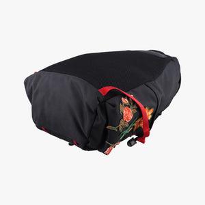 Pre-owned Gucci Embroidered Tiger Web Sherry Line Black×Multicolour canvas 429037 backpack/rucksack | stylenewstar