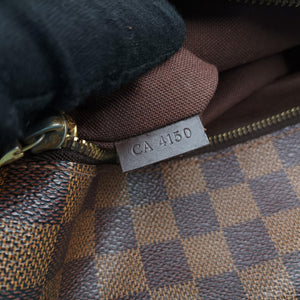 Pre-owned Louis Vuitton BROOKLYN MM EBENE Damier Canvas N51211 shoulderbag | stylenewstar