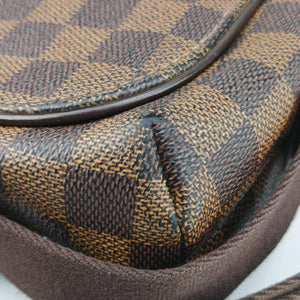 Pre-owned Louis Vuitton BROOKLYN MM EBENE Damier Canvas N51211 shoulderbag | stylenewstar