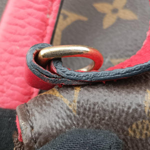 Pre-owned Louis Vuitton ESTRELA brown×COQUELICOT Monogram Canvas×calf leather M51193 handbag | stylenewstar