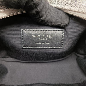 Secondhand Yves Saint Laurent Lou camera Silver Leather 527096 shoulderbag | stylenewstar