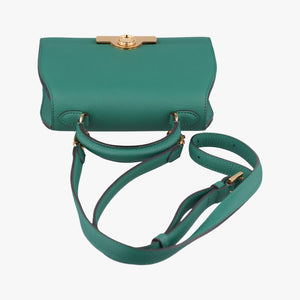 Pre-owned Moynat Legenne PM Green leather shoulderbag | stylenewstar